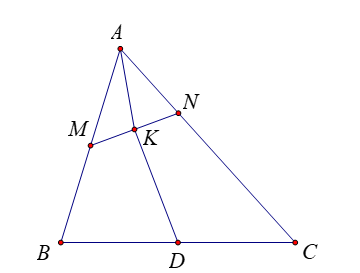 Cho ba lực vecto F1 = MA , F2 = MB , F3 = MC (ảnh 1)