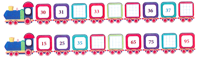 Bài tập cuối tuần Toán lớp 1 Kết nối tri thức Tuần 22 có đáp án (ảnh 1)