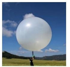 Quả b&oacute;ng thời tiết hay c&ograve;n gọi l&agrave; b&oacute;ng th&aacute;m kh&ocirc;ng, l&agrave; một c&ocirc;ng cụ quan trọng trong việc thu thập dữ (ảnh 1)