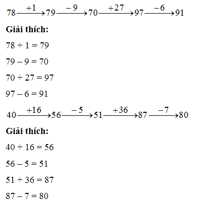  Bài tập cuối tuần Toán lớp 1 Kết nối tri thức Tuần 27 có đáp án (ảnh 2)