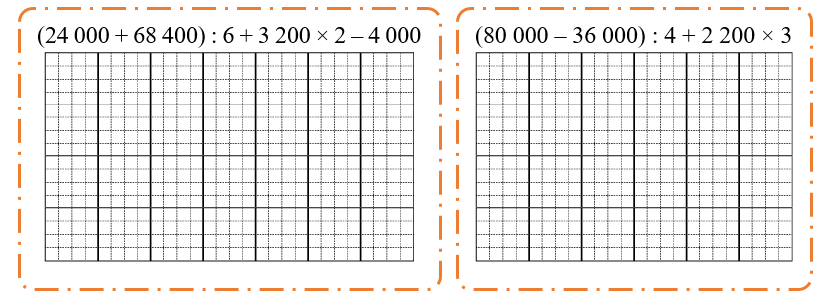 Tính giá trị biểu thức. (ảnh 1)