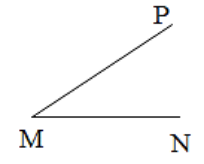 Góc sau đây có tên gọi là gì? (ảnh 1)