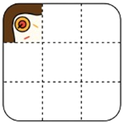 Hình vẽ nào dưới đây đã tô màu 7/9 hình?  (ảnh 4)