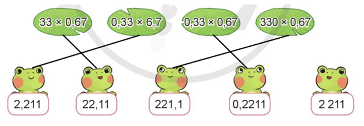 Tìm kết quả thích hợp với mỗi phép tính (ảnh 1)