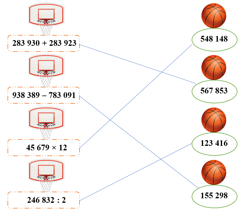 Nối: các quả bóng (ảnh 2)
