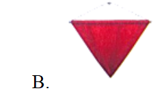 Đồ vật có dạng hình tam giác là: (ảnh 2)