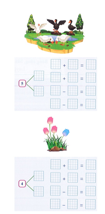  Bài tập cuối tuần Toán lớp 1 Kết nối tri thức Tuần 14 có đáp án (ảnh 1)