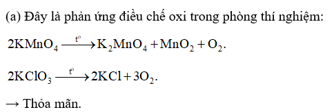 Sau khi phản ứng hoàn toàn, số thí nghiệm có sinh ra đơn chất là (ảnh 1)