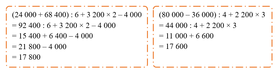 Tính giá trị biểu thức. (ảnh 2)