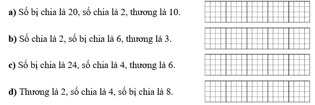 Viết phép chia thích hợp: (ảnh 1)