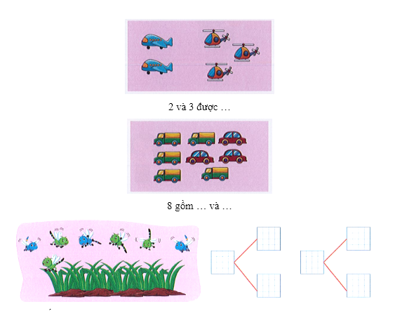  Bài tập cuối tuần Toán lớp 1 Kết nối tri thức Tuần 8 có đáp án (ảnh 1)