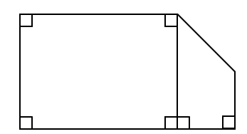 Tính tổng số đo góc vuông có trong hình sau. (ảnh 2)