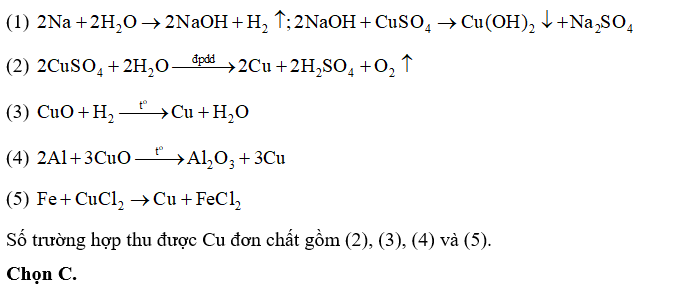 Thực hiện các thí nghiệm sau: (ảnh 1)