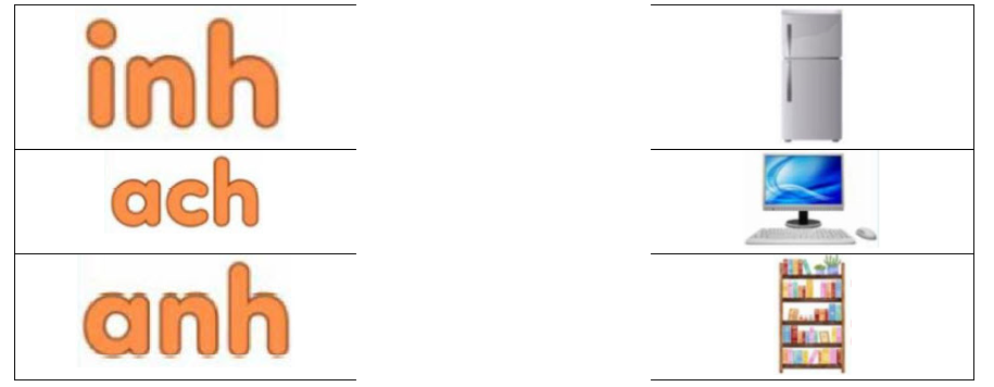 Hãy ghép vần với tên con vật tương ứng (ảnh 1)