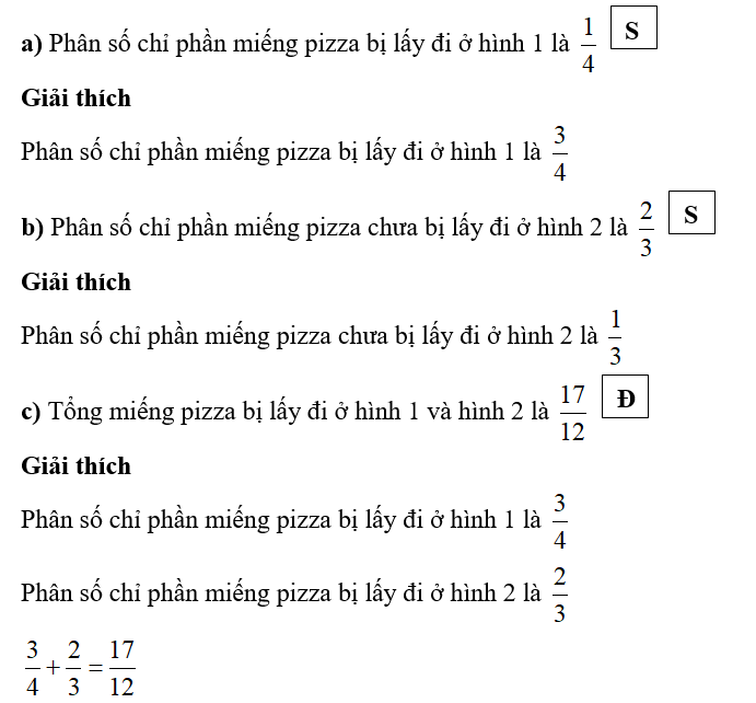 Đúng ghi Đ, sai ghi S: (ảnh 2)
