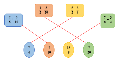 Nối phép tính với kết quả tương ứng. (ảnh 2)