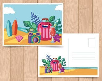 . p__ __ __ c __ __ __s postcards: bưu thiếp (ảnh 1)