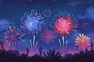 . f __ r __ __ __ __ __ s fireworks: pháo hoa (ảnh 1)