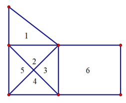 Cho hình vẽ dưới đây. Hỏi hình vẽ đó có bao nhiêu hình tam giác, bao nhiêu hình vuông, bao nhiêu hình chữ nhật? (ảnh 2)