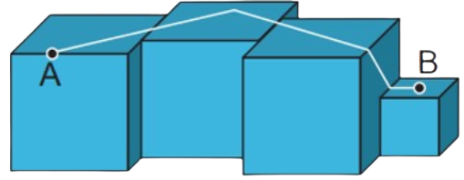 Số?  a) Một cục tẩy dạng khối hộp chữ nhật gồm hai nửa màu xám và màu xanh  (như hình vẽ).     Khối hộp chữ nhật đó có............. đỉnh ở nửa màu xanh và .......... đỉnh ở nửa màu xám. (ảnh 2)