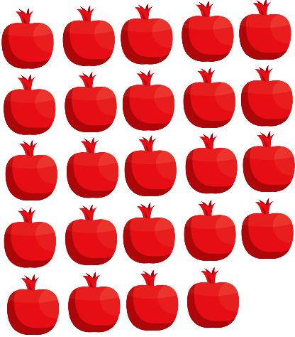 Điền số thích hợp:  Hướng dẫn  1/2 số qả bơ là .......... quả  1/5 số qả bơ là ......... quả (ảnh 2)