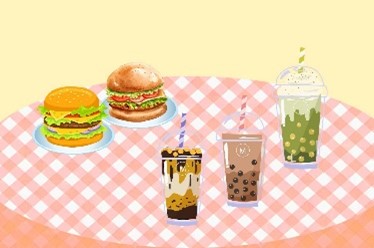 What food will they have at the birthday party? (ảnh 1)