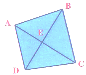 Hai đoạn thẳng nào trong hình vẽ bên vuông góc với nhau?   A. DA và AB	B. AC và CB	C. AB và BE	D. AC và BD (ảnh 1)