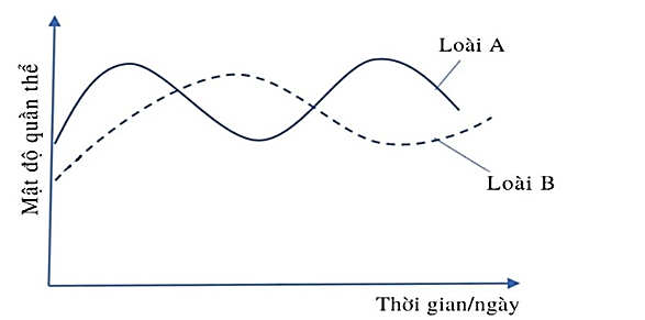 Hình 5 mô tả mối quan hệ giữa sinh vật ăn thịt và con mồi.    Hình 5 (ảnh 1)