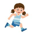  Question 6. Choose the correct answer.   A. She doesn’t like running. B. She likes running. C. She likes playing chess. (ảnh 1)