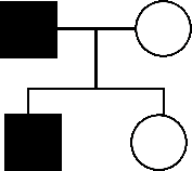 Ở người, tính trạng tóc xoăn là trội hoàn toàn so với tính trạng tóc thẳng. Một gia đình có bố, mẹ tóc xoăn đã sinh ra hai người con, trong đó có một người con trai tóc thẳng, 1 con gái bình thường.  (ảnh 5)