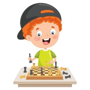 Choose the correct answer. He likes _______. A. reading comics B. playing chess C. fishing (ảnh 1)