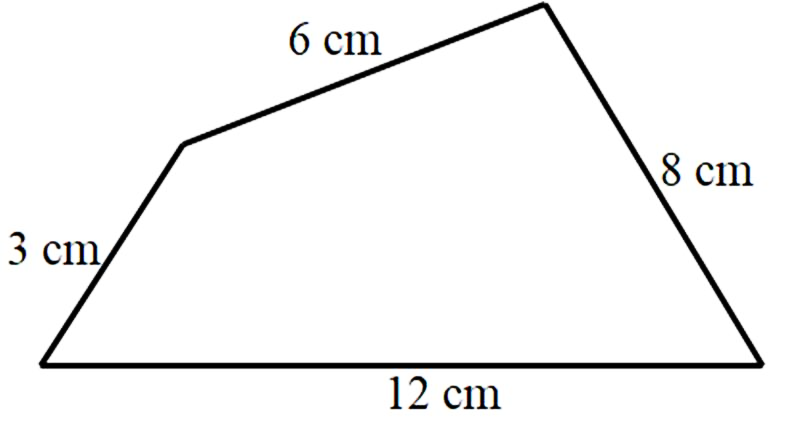 Cho hình vẽ sau:   Hình trên có chu vi bằng: (ảnh 1)