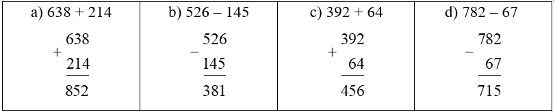 Đặt tính rồi tính: 
 (ảnh 2)