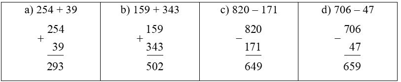 Đặt tính rồi tính: 
 (ảnh 2)
