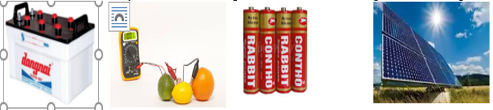 Hình ảnh nào dưới đây đại diện cho loại pin điện có thể tái sử dụng nhiều lần bằng cách sạc điện? (ảnh 1)