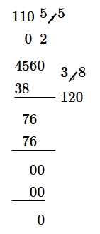 Đặt tính rồi tính: 11 : 5,5 (ảnh 1)