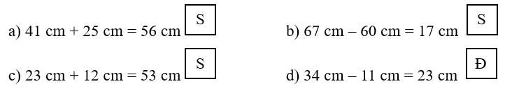 Đúng ghi Đ, sai ghi S. 
 (ảnh 2)