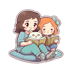 Hình ảnh Hai Cô Bé Vui Vẻ đọc Sách PNG , Sách, đứa Trẻ, Các Cô Gái PNG trong suốt và Vector để tải xuống miễn phí
