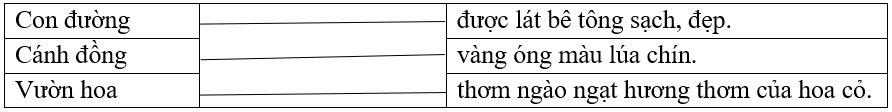 Nối để tạo thành câu. (ảnh 1)