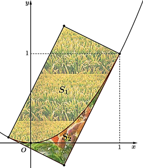 Tính tổng lợi nhuận theo dự kiến của ông Vượng sau vụ Hè thu này (làm tròn đến hàng đơn vị của triệu đồng), biết rằng diện tích con suối không đáng kể. (ảnh 2)