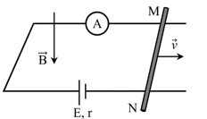 Cho mạch điện như hình vẽ, nguồn có suất điện động E= 12V (ảnh 1)
