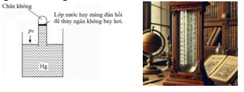 Phong vũ biểu thủy ng&acirc;n được ph&aacute;t minh bởi Evangelista Torricelli v&agrave;o năm 1643, l&agrave; thiết bị d&ugrave;ng để đo &aacute;p suất kh&iacute; quyển. (ảnh 1)