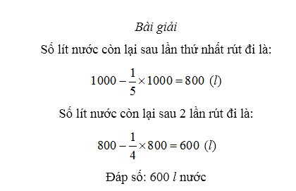 Bài tập cuối tuần Toán lớp 4 Kết nối tri thức Tuần 32 có đáp án (ảnh 1)