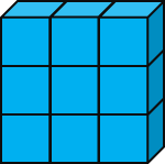 Điền số thích hợp vào ô trống
Mỗi hình dưới dây được ghép bởi các hình lập phương có cạnh dài 1 cm. Hãy tìm các kích thước của mỗi hình. (ảnh 2)