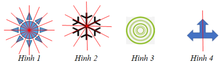 1. Cho các hình vẽ sau. Hình nào có nhiều trục đối xứng nhất?  2. Vẽ đoạn thẳng AB dài 3 cm.  a) Vẽ điểm I là trung điểm của đoạn thẳng AB. Tính độ dài đoạn thẳng AI (ảnh 2)