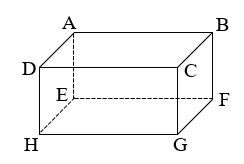 Kéo thả thích hợp vào ô trống
Cho hình hộp chữ nhật:
Cạnh AB bằng cạnh …
Cạnh AD bằng cạnh …
Cạnh AE bằng cạnh … (ảnh 1)