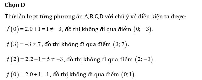 Đồ thị của hàm số  y = f(x) = 2x + 1 và -3 (ảnh 2)