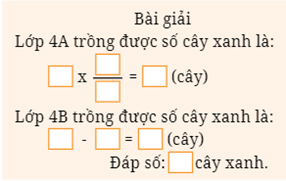 Bài tập cuối tuần Toán lớp 4 Kết nối tri thức Tuần 32 có đáp án (ảnh 1)
