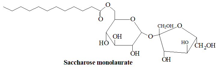 Saccharose monolaurate là một trong những chất phụ gia có chức năng kép do khả năng nhũ hóa (ảnh 1)