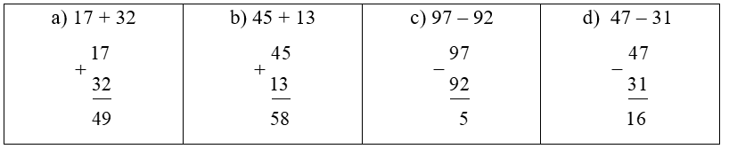 Đặt tính rồi tính:  
 (ảnh 2)
